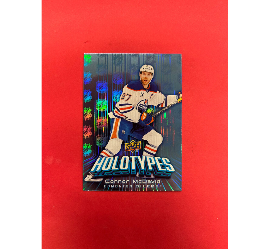 2025-26 UPPER DECK SERIES 1 CONNOR MCDAVID HOLOTYPES SSP