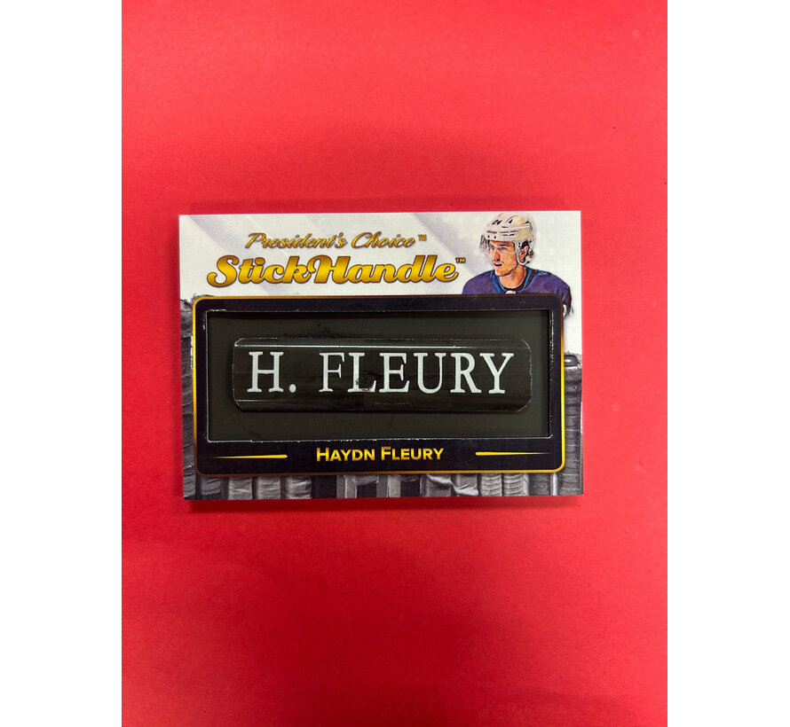 2025 PRESIDENTS CHOICE STICK HANDLE HAYDN FLEURY 1/1