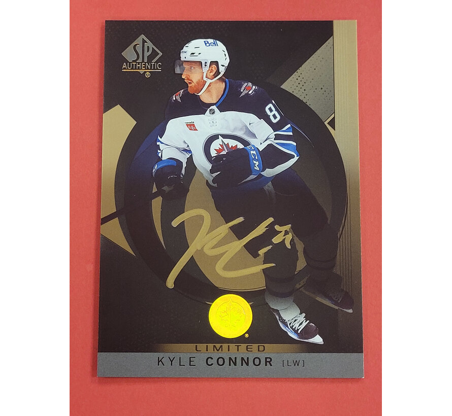 2024-25 UPPER DECK SP AUTHENTIC KYLE CONNOR BLACK LIMITED AUTO #83