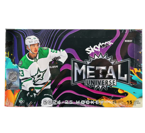UPPER DECK 2024-25 UPPER DECK METAL UNIVERSE HOCKEY HOBBY BOX
