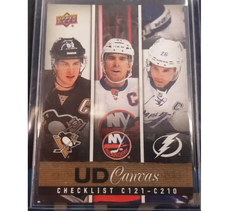 2013-14 UPPER DECK SERIES 1 CANVAS FULL SET C1-C90 NO YOUNG GUNS