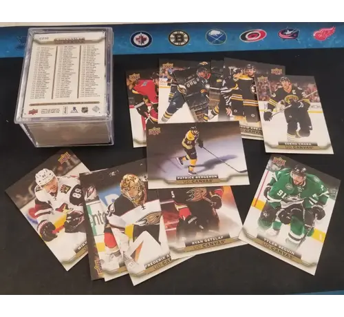 UPPER DECK 2015-16 UPPER DECK SERIES 2 CANVAS FULL SET 121-210