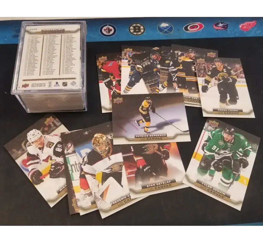 2015-16 UPPER DECK SERIES 2 CANVAS FULL SET 121-210