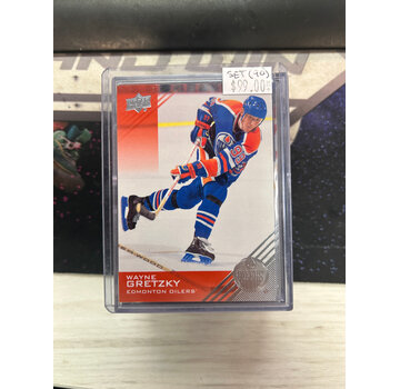 UPPER DECK 2013 UPPER DECK EDMONTON OILERS COMPLETE SET W/GRETZKY (90)