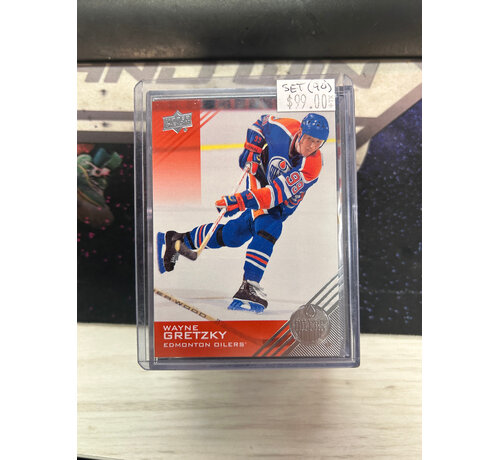 UPPER DECK 2013 UPPER DECK EDMONTON OILERS COMPLETE SET W/GRETZKY (90)