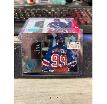 UPPER DECK 1998-99 UPPER DECK YEAR OF THE GREAT ONE WAYNE GRETZKY COMPLETE SET