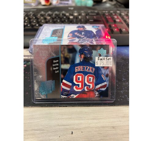 UPPER DECK 1998-99 UPPER DECK YEAR OF THE GREAT ONE WAYNE GRETZKY COMPLETE SET