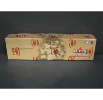 FLEER 2001 FLEER TRADITION BASEBALL FACTORY SET