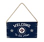 Winnipeg Jets Wood Wall Sign, 6x11