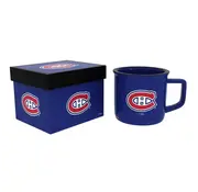 EVERGREEN Montreal Canadiens Ceramic Camp Cup with Enamel Finish, 14oz