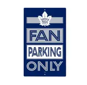 EVERGREEN Toronto Maple Leafs Fan Parking USA Metal Wall Sign, 7.5" x 11.5"