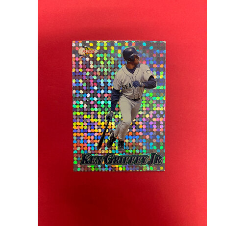 1993 PACIFIC ATOMIC KEN GRIFFEY JR DISCO REFRACTOR