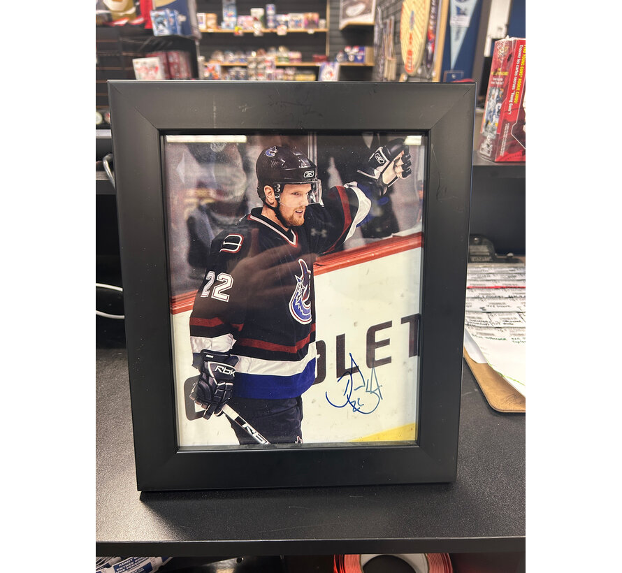 DANIEL SEDIN AUTOGRAPHED 8X10 WITH COA AND FRAME
