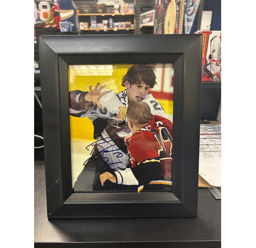 RYAN KESLER AUTOGRAPHED 8X10 WITH COA AND FRAME