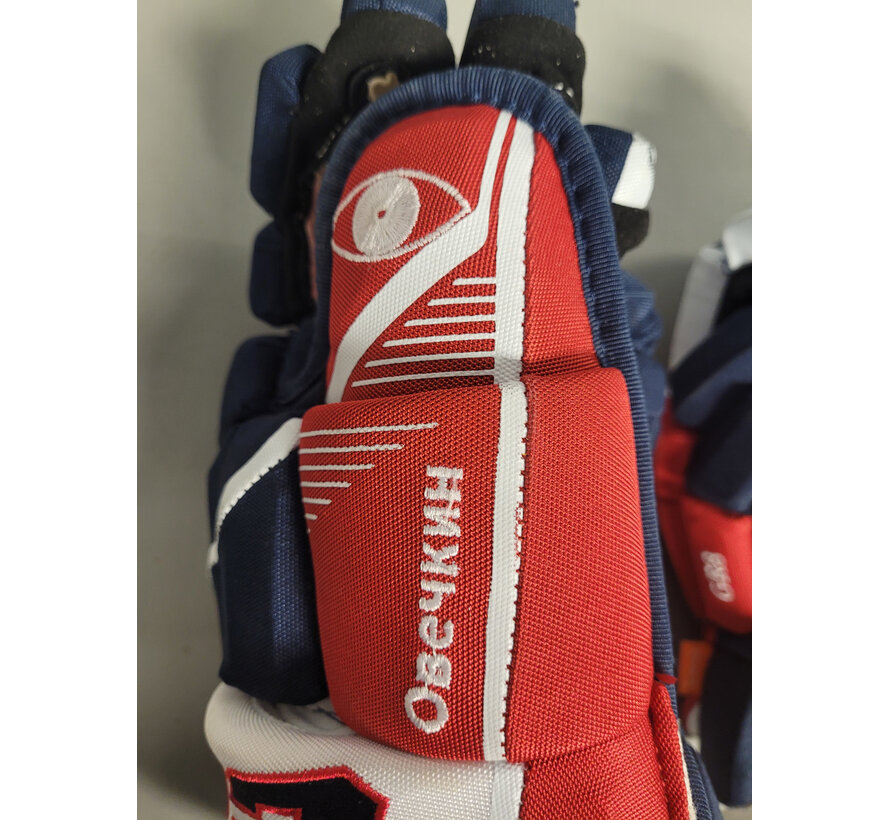 ALEX OVECHKIN 2020 BUBBLE YEAR PHOTOMATCHED PRACTICE WORN GLOVES