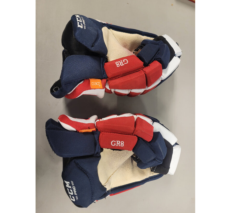 ALEX OVECHKIN 2020 BUBBLE YEAR PHOTOMATCHED PRACTICE WORN GLOVES