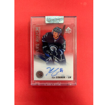 UPPER DECK 2022-23 UPPER DECK CLEAR CUT KYLE CONNOR FUTURE WATCH AUTO CLEAR CUT