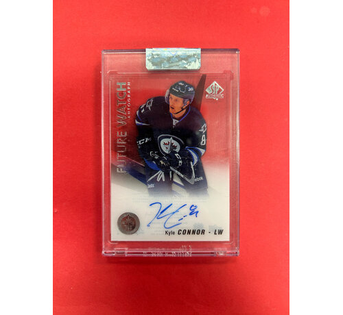 UPPER DECK 2022-23 UPPER DECK CLEAR CUT KYLE CONNOR FUTURE WATCH AUTO CLEAR CUT