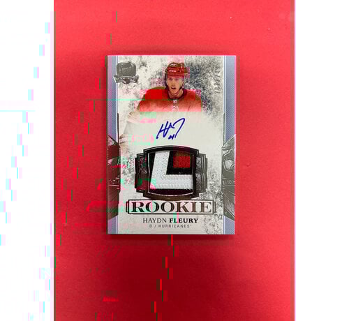 UPPER DECK 2017-18 UPPER DECK HAYDN FLEURY ROOKIE PATCH AUTO /249