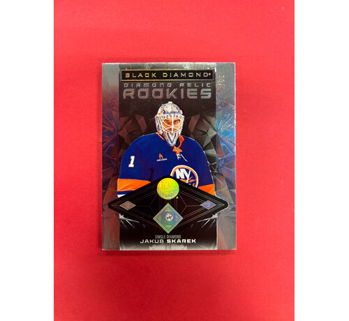 UPPER DECK 2025-26 UPPER DECK BLACK DIAMOND JAKUB SKAREK DIAMOND RELIC ROOKIES /99