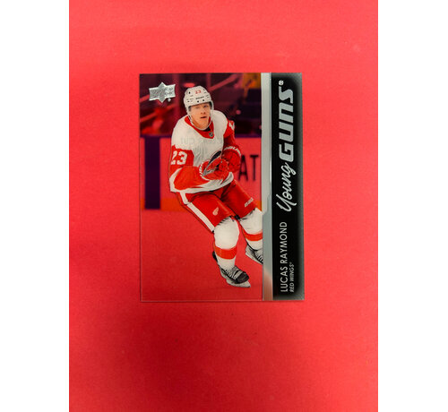 UPPER DECK 2021-22 UPPER DECK SERIES 2 LUCAS RAYMOND YOUNG GUNS CLEAR CUT