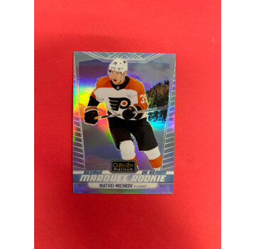 UPPER DECK 2024-25 OPC PLATINUM MATVEI MICHKOV MARQUEE ROOKIE POND HOCKEY SSP