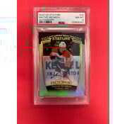 UPPER DECK 2024-25 UPPER DECK STATURE MATVEI MICHKOV AUTOGRAPH PSA GRADED 8