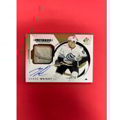 UPPER DECK 2024-25 SP AUTHENTIC SHANE WRIGHT LIMITED AUTO MATERIAL /50 GLOVE PATCH