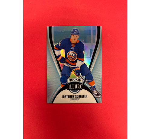 UPPER DECK 2025-26 UPPER DECK ALLURE MATTHEW SCHAEFER EXTENDED ROOKIE SP