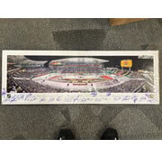 2019 WINNIPEG JETS HERITAGE CLASSIC PANORAMA AUTOGRAPHED BY ALL PLAYERS AND HEAD COACH
