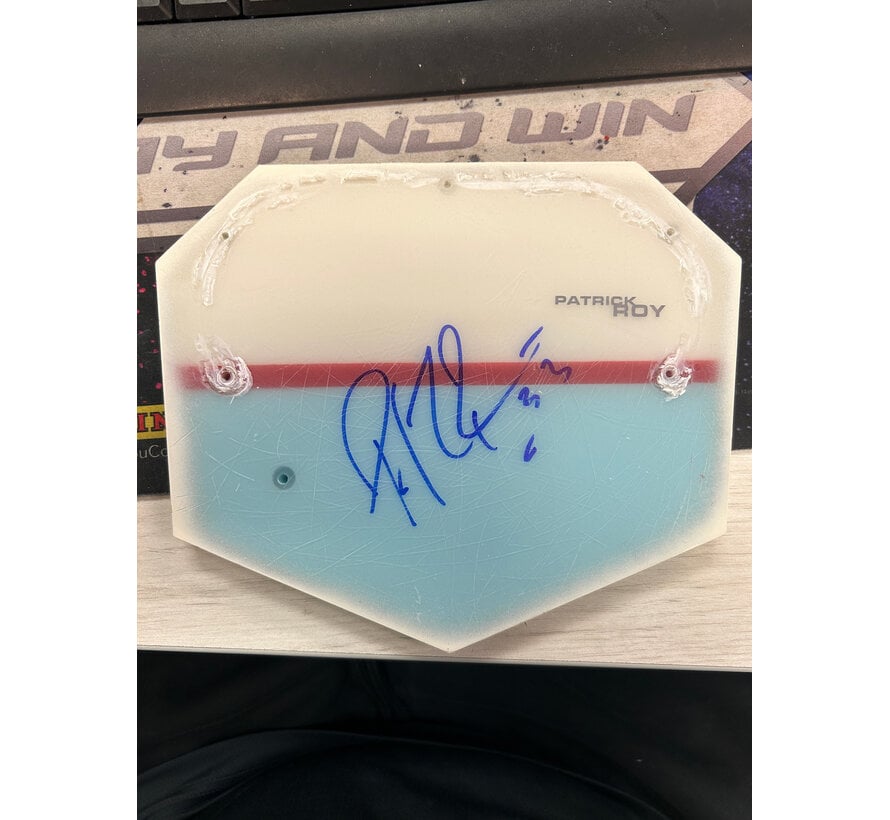 PATRICK ROY MCFARLANE WITH AUTOGRAPHED BASE NO COA