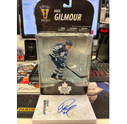 MCFARLANE DOUG GILMOUR MCFARLANE WITH AUTOGRAPHED BASE NO COA