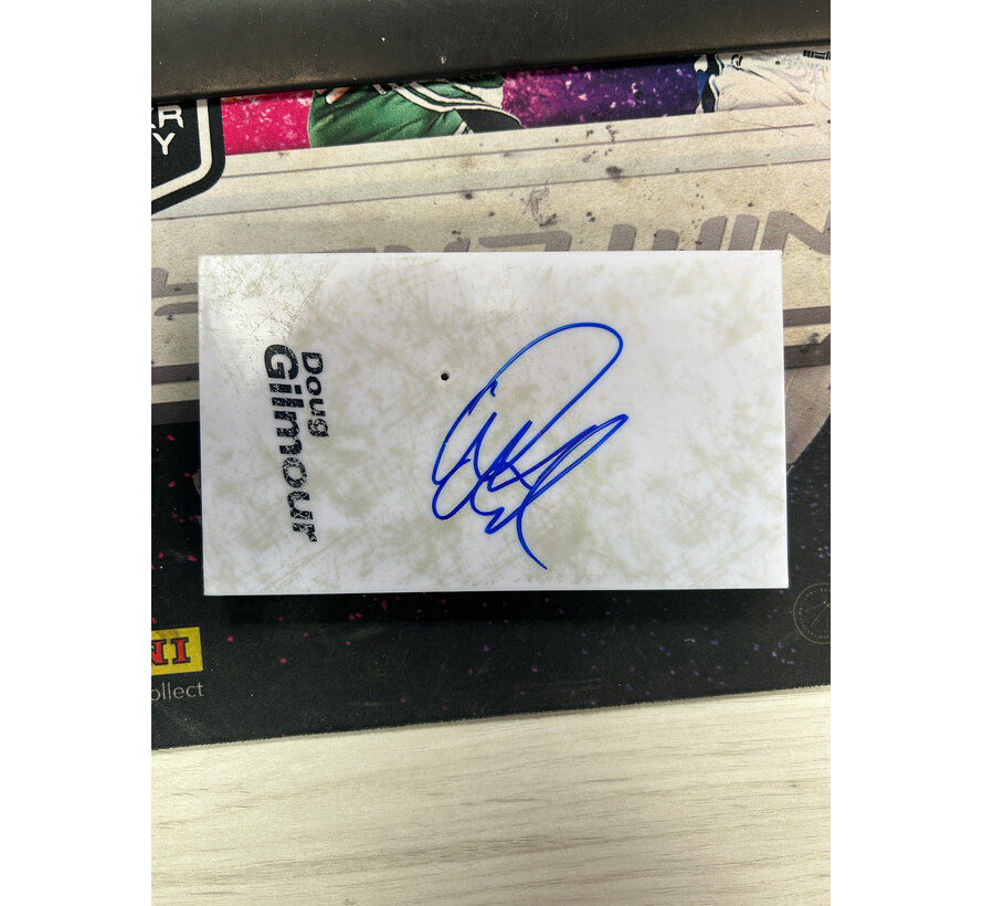 DOUG GILMOUR MCFARLANE WITH AUTOGRAPHED BASE NO COA