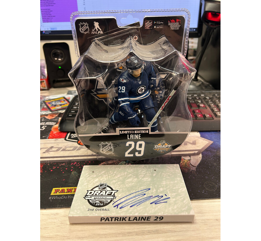 PATRICK LAINE IMPORTS DRAGON DRAFT LIMITED EDITION WITH AUTOGRAPHED BASE NO COA