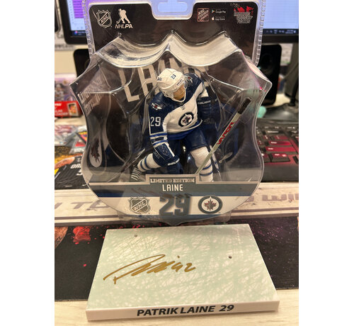 MCFARLANE PATRICK LAINE IMPORTS DRAGON LIMITED EDITION FIGURE WITH AUTOGRAPHED BASE NO COA