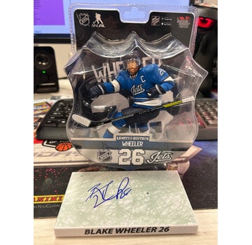 MCFARLANE BLAKE WHEELER IMPORTS DRAGON FIGURE WITH AUTOGRAPHED BASE NO COA