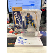 MCFARLANE GILBERT PERREAULT LEGENDS MCFARLANE WITH AUTOGRAPHED BASE NO COA