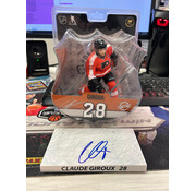 MCFARLANE CLAUDE GIROUX IMPORT DRAGONS FIGURE WITH AUTOGRAPHED BASE NO COA