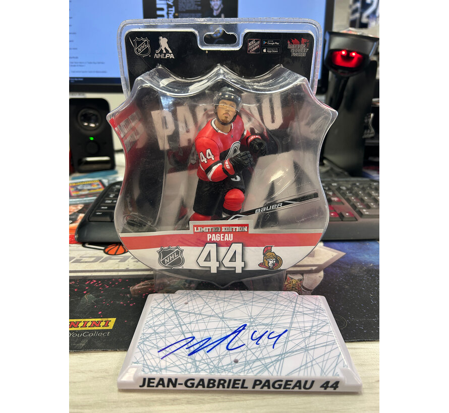 JEAN-GABRIEL PAGEAU IMPORT DRAGONS FIGURE WITH AUTOGRAHED BASE NO COA
