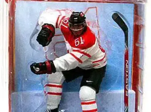 MCFARLANE RICK NASH TEAM CANADA MCFARLANE WHITE JERSEY VARIANT