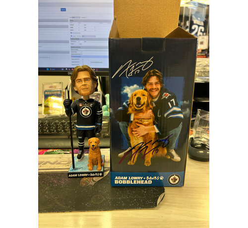 ADAM LOWRY LIMITED EDITION BOBBLEHEAD WITH AUTOGRAPHED BOX