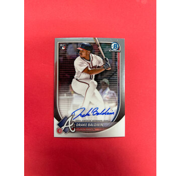 TOPPS 2025 BOWMAN CHROME DRAKE BALDWIN ROOKIE AUTOGRAPH