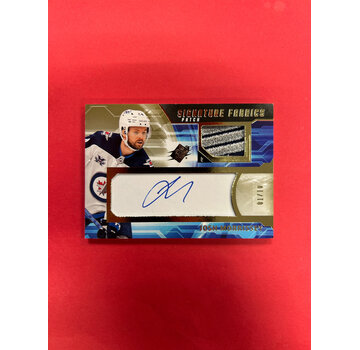 UPPER DECK 2021-22 UPPER DECK SPX JOSH MORRISSEY SIGNATURE PATCHES /10