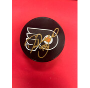 DANIEL BRIERE SIGNED FLYERS PUCK