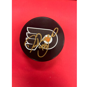 DANIEL BRIERE SIGNED FLYERS PUCK