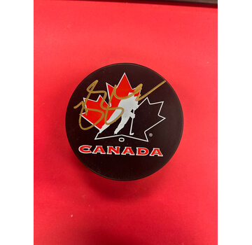BRENDAN SHANAHAN TEAM CANADA SIGNED PUCK