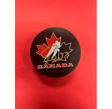 RYAN NUGENT HOPKINS TEAM CANADA AUTOGRAPHED PUCK