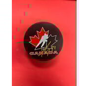 KAIDEN GUHLE TEAM CANADA AUTOGRAPHED PUCK
