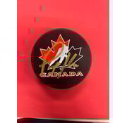 PEYTON KREBS TEAM CANADA AUTOGRAPHED PUCK