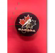 CONNOR MCDAVID TEAM CANADA AUTOGRAPHED PUCK